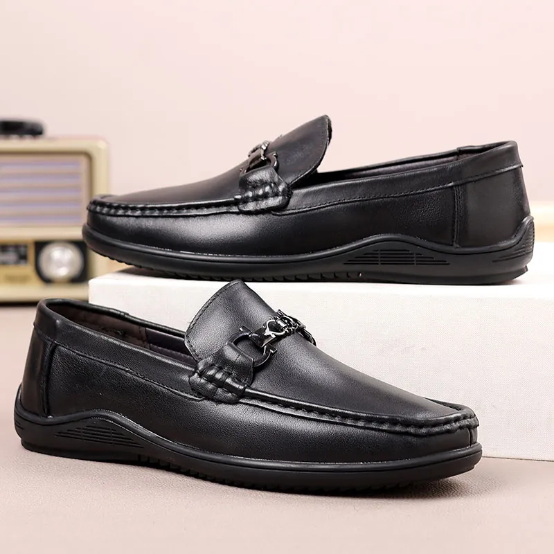 ΛOLUNKΛ Loafers Men Black-4