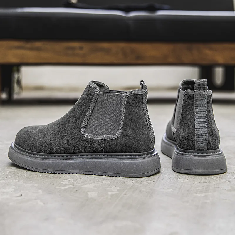 ΛOLUNKΛ Short Chelsea Boots Men's-5