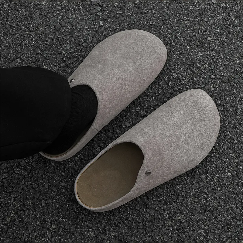 ΛOLUNKΛ Closed Toe Slippers Men's-4