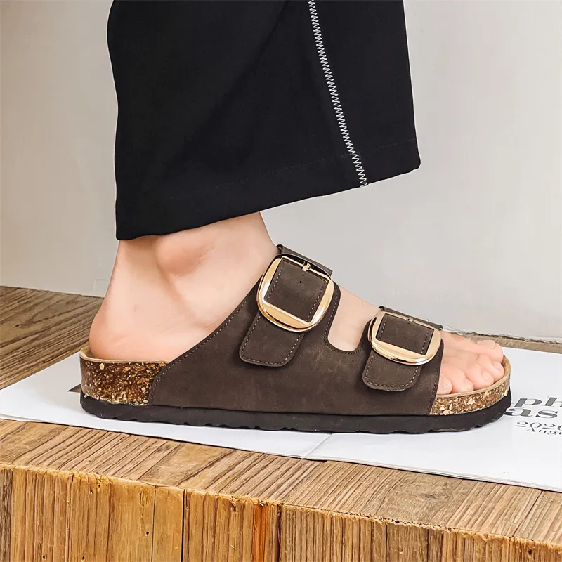 ΛOLUNKΛ Quick Dry And Abrasion Resistant Slide Slippers Unisex-4