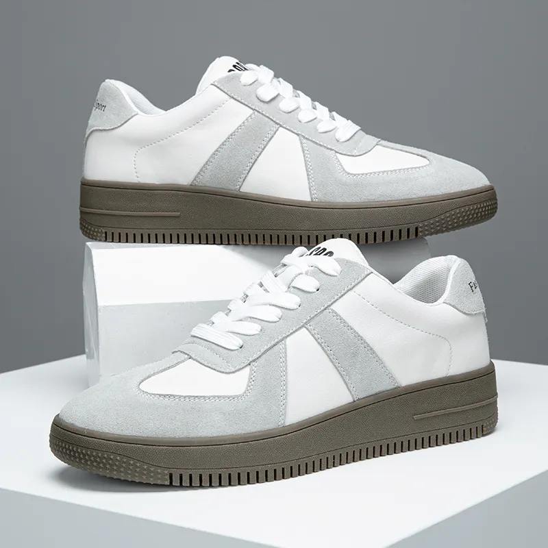 ΛOLUNKΛ Balance Wear Resistant Slip Resistant Low Top Skateboard Shoes Men's-3