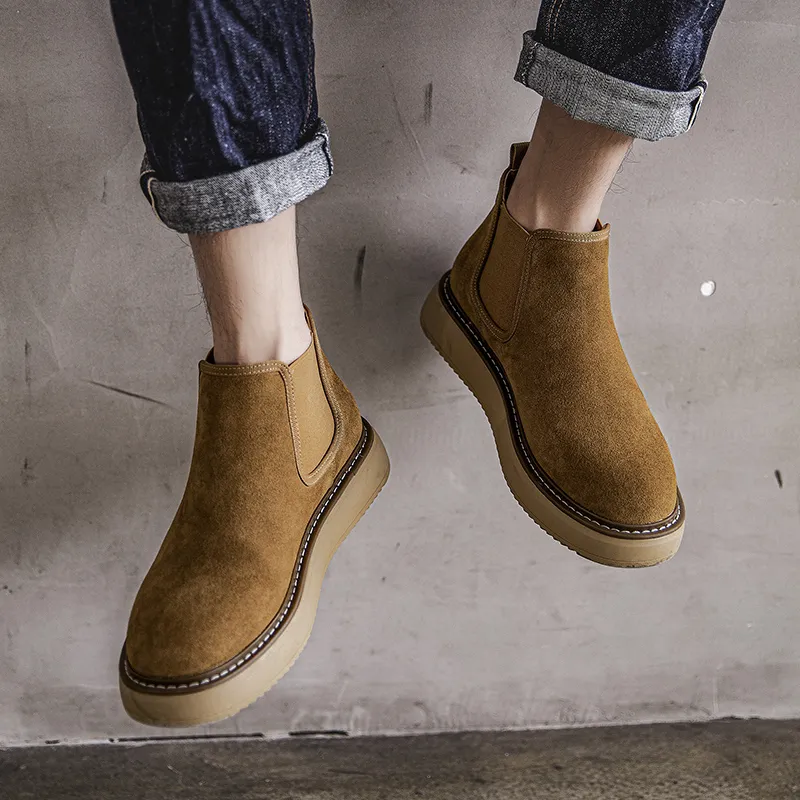 ΛOLUNKΛ Short Chelsea Boots Men's-9