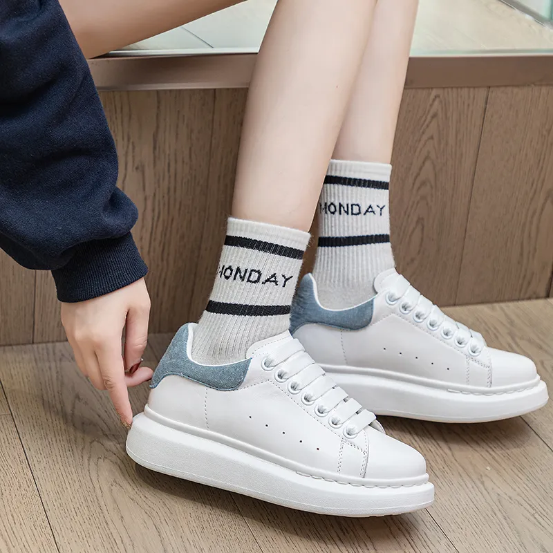 ΛOLUNKΛ Height Increasing Abrasion Resistant Breathable Slip Resistant Low Top Skateboard Shoes Unisex-18