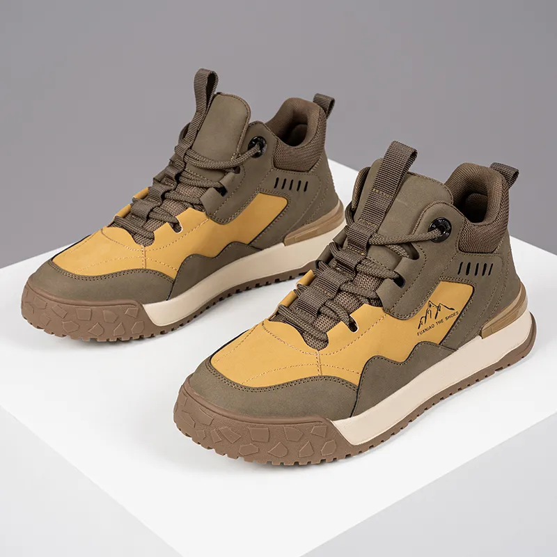 ΛOLUNKΛ Mid Top Skateboard Shoes Men's-7