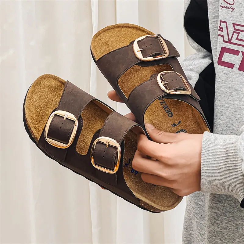 ΛOLUNKΛ Quick Dry And Abrasion Resistant Slide Slippers Unisex-1