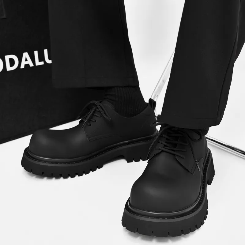 ΛOLUNKΛ Low Top Casual Shoes Unisex Black-4