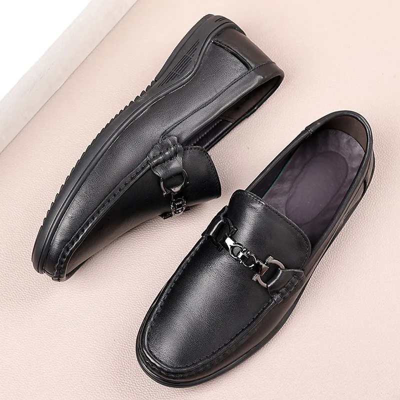 ΛOLUNKΛ Loafers Men Black-3
