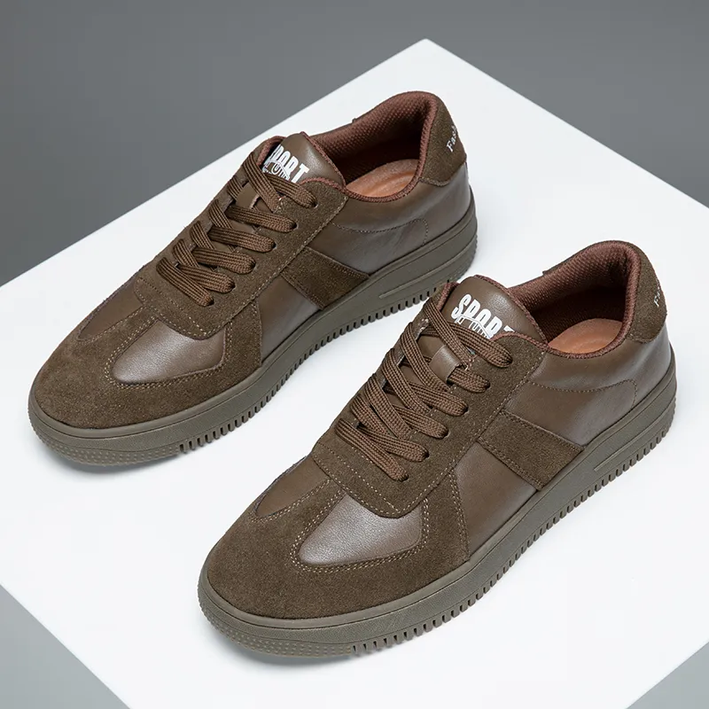 ΛOLUNKΛ Balance Wear Resistant Slip Resistant Low Top Skateboard Shoes Men's-11