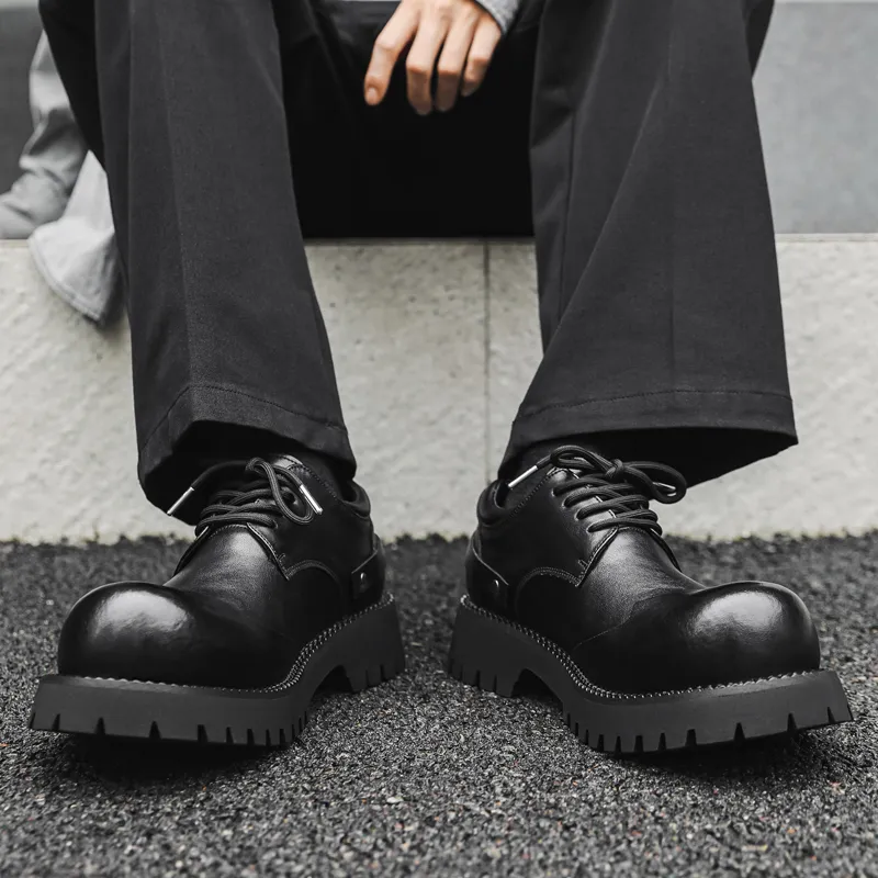 ΛOLUNKΛ Casual Shoes Unisex Black-5