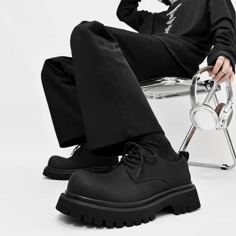 ΛOLUNKΛ Low Top Casual Shoes Unisex Black-6