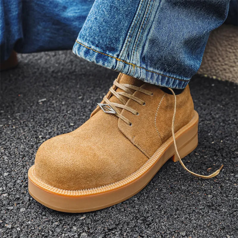 ΛOLUNKΛ Casual Shoes Men's Yellow-3