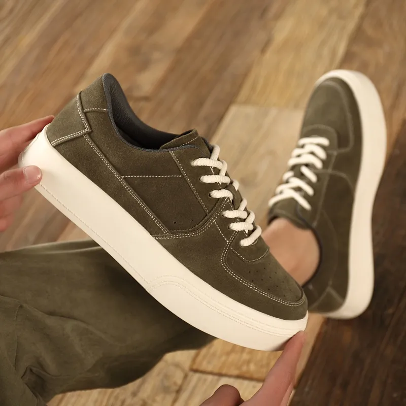 ΛOLUNKΛ Balanced Lightweight Low Top Skateboard Shoes Men's-9