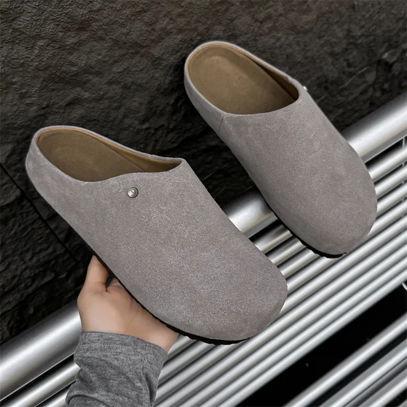 ΛOLUNKΛ Closed Toe Slippers Men's-3