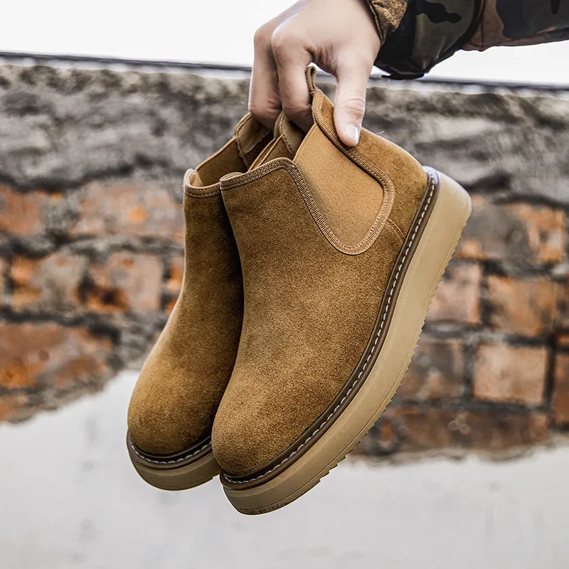 ΛOLUNKΛ Short Chelsea Boots Men's-3