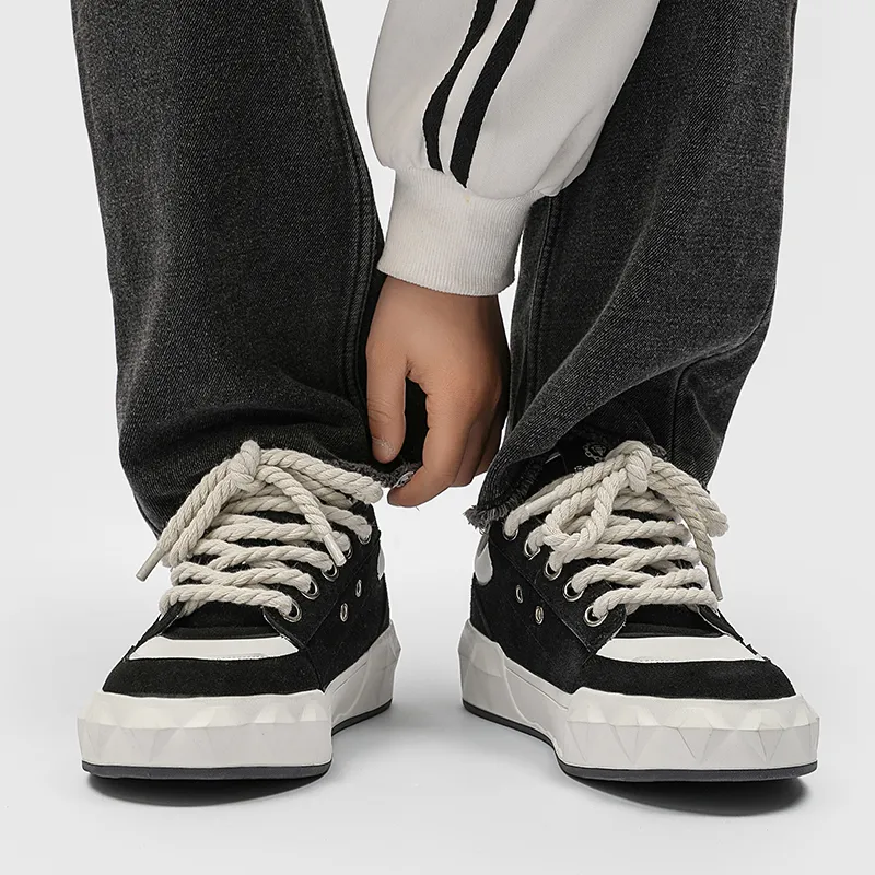 ΛOLUNKΛ Low Top Skateboard Shoes Men's-6