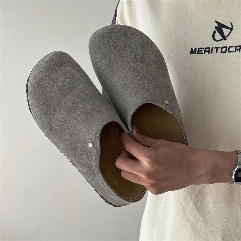 ΛOLUNKΛ Closed Toe Slippers Men's-31