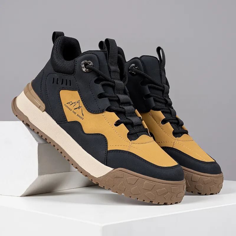 ΛOLUNKΛ Mid Top Skateboard Shoes Men's-3