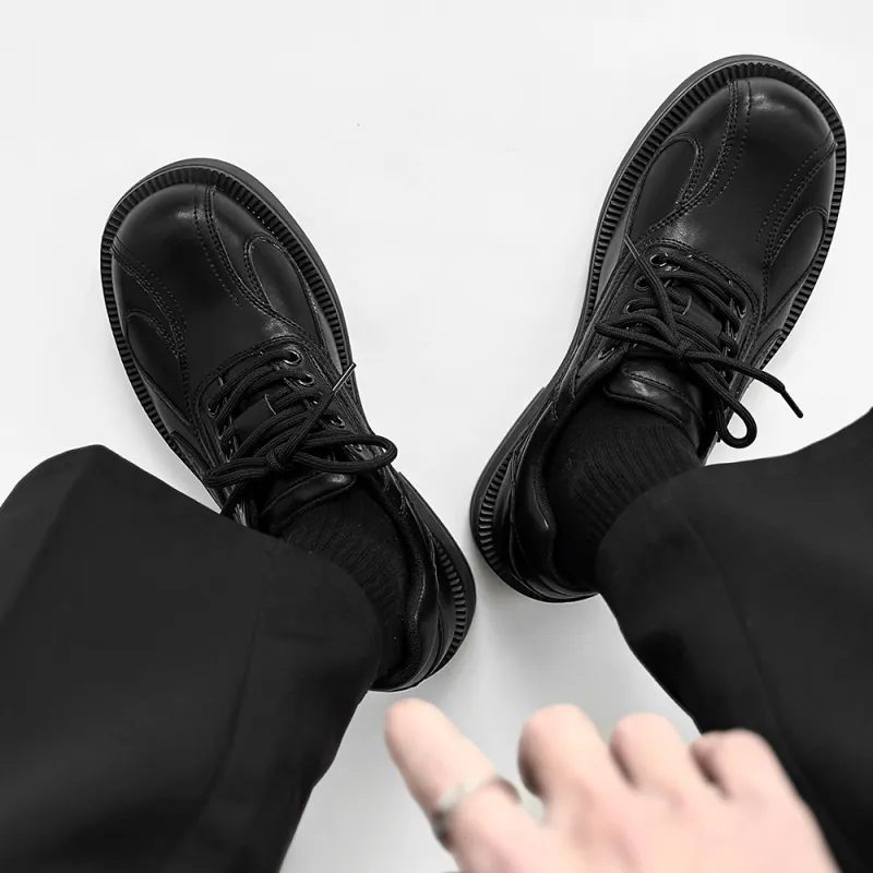 ΛOLUNKΛ Men's Casual Shoes Men Low Top White/Black-9