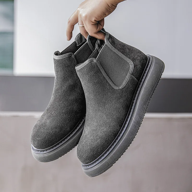 ΛOLUNKΛ Short Chelsea Boots Men's-7