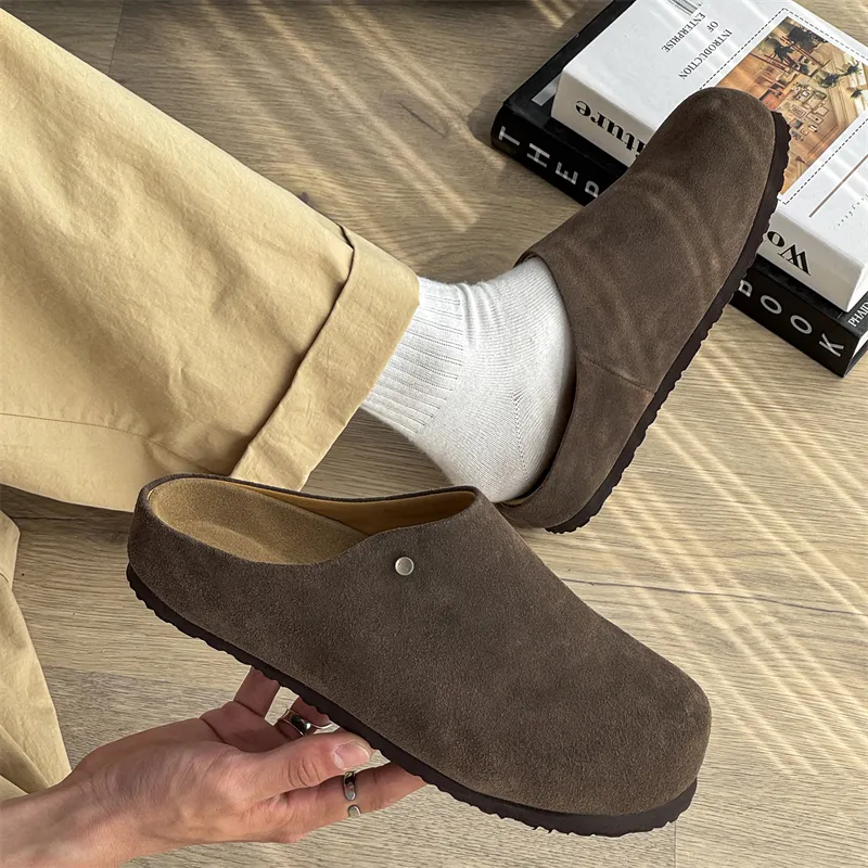 ΛOLUNKΛ Closed Toe Slippers Men's-40