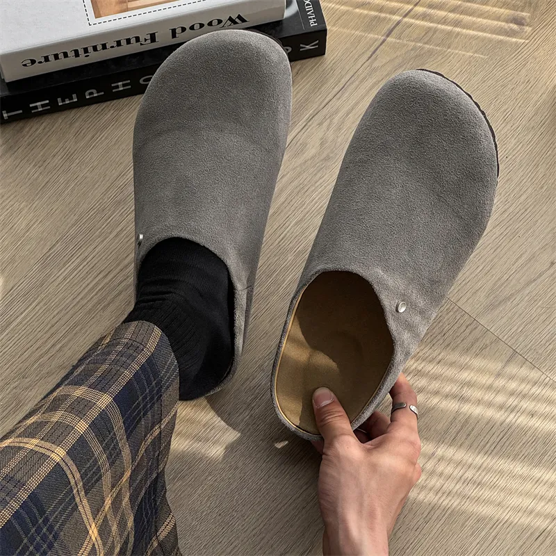ΛOLUNKΛ Closed Toe Slippers Men's-32