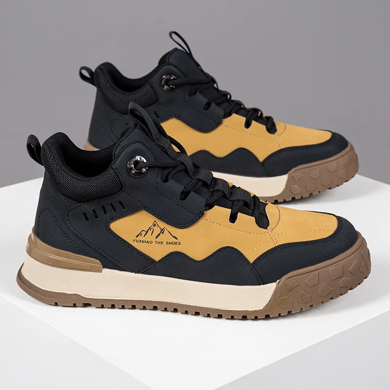 ΛOLUNKΛ Mid Top Skateboard Shoes Men's-4