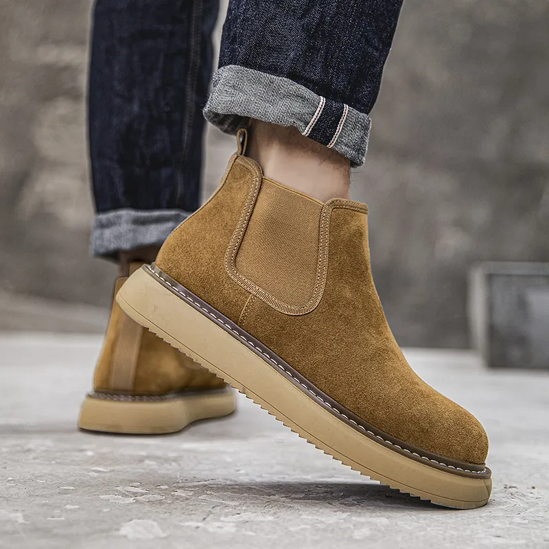 ΛOLUNKΛ Short Chelsea Boots Men's-11