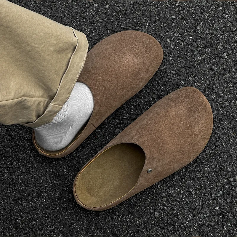 ΛOLUNKΛ Closed Toe Slippers Men's-9