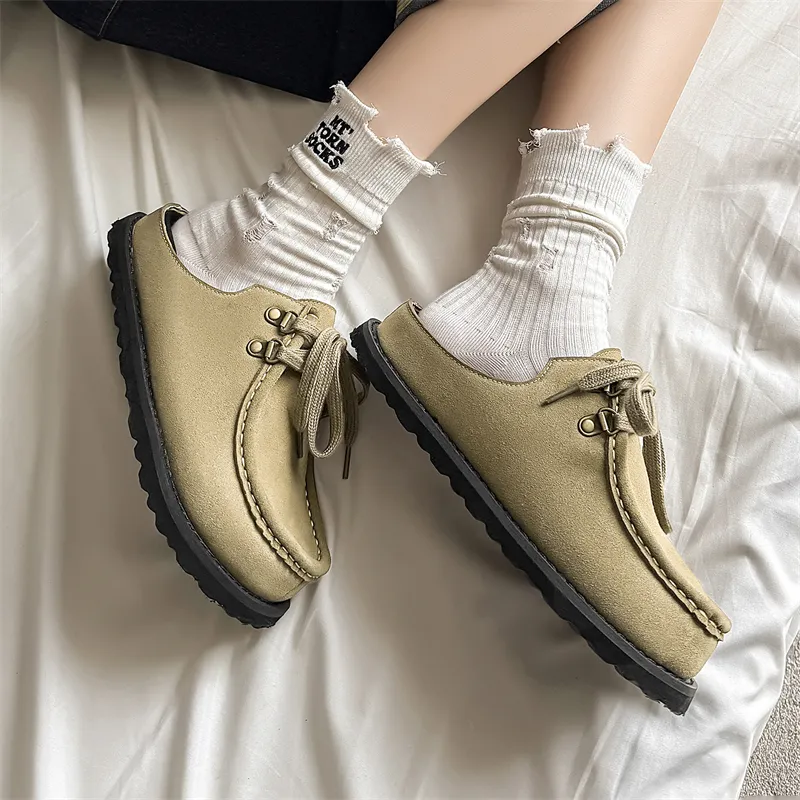 ΛOLUNKΛ Rubber Sole Abrasion Resistant Slip Resistant Closed Toe Slippers Unisex-11