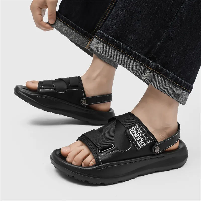 ΛOLUNKΛ Beach Sandals Men-13