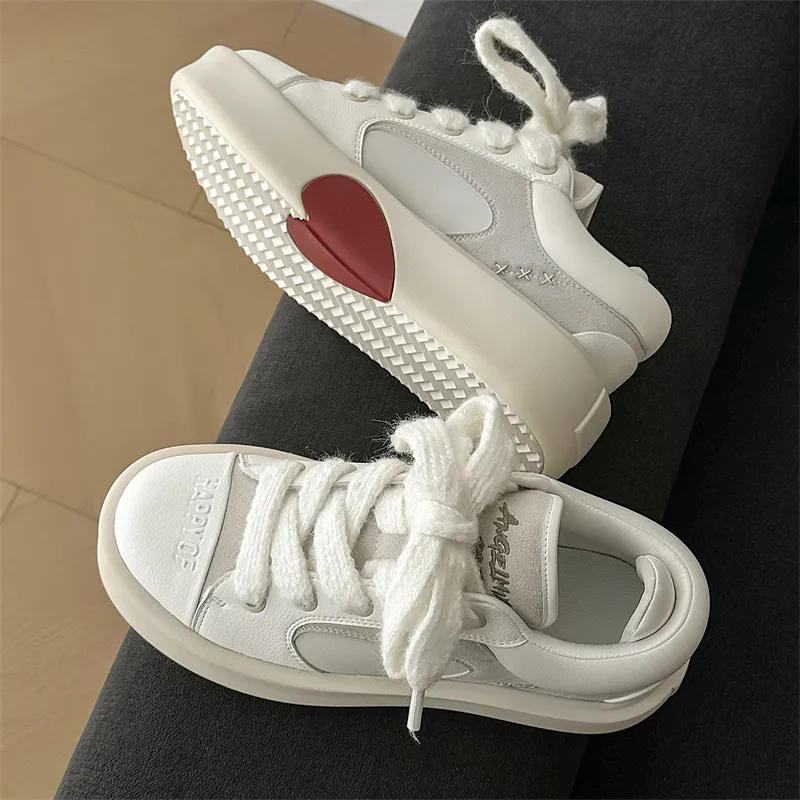 ΛOLUNKΛ Low Top Skateboard Shoes Unisex Koala Gray-3