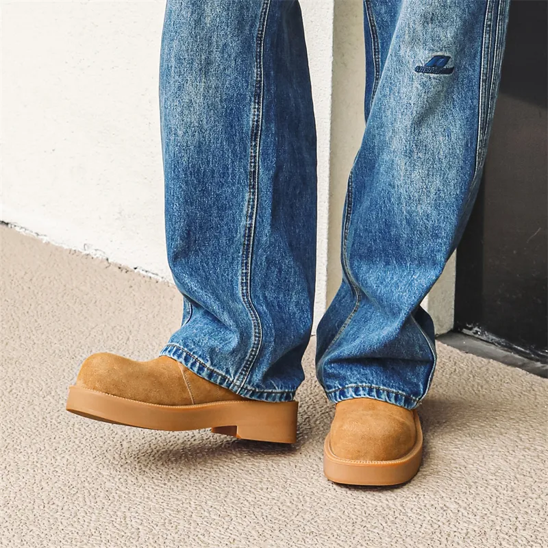ΛOLUNKΛ Casual Shoes Men's Yellow-5