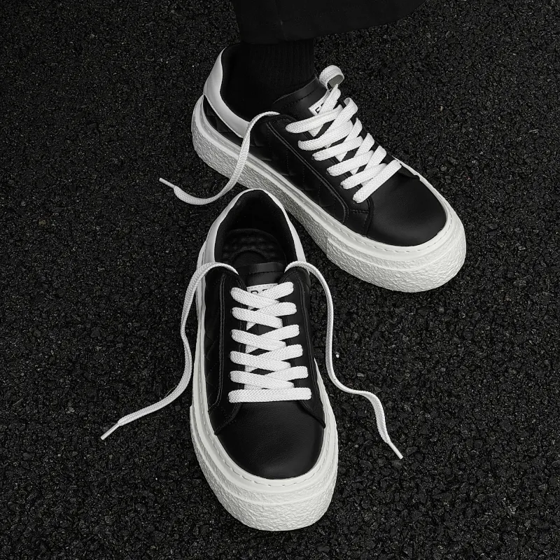ΛOLUNKΛ Slip Resistant, Abrasion Resistant, Breathable Low Top Skateboard Shoes Men's-9