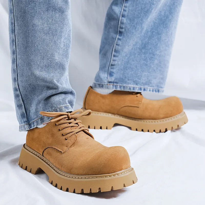 ΛOLUNKΛ Casual Shoes Men's Yellow-7