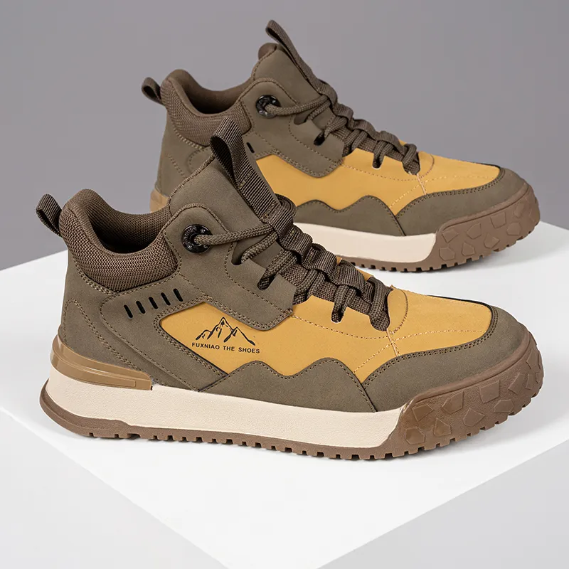 ΛOLUNKΛ Mid Top Skateboard Shoes Men's-9