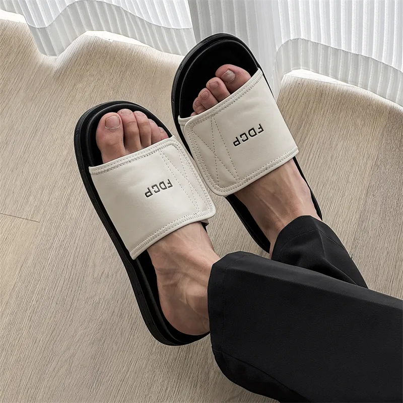 Ignition Slip Resistant Abrasion Resistant Slide Slippers Men's-1