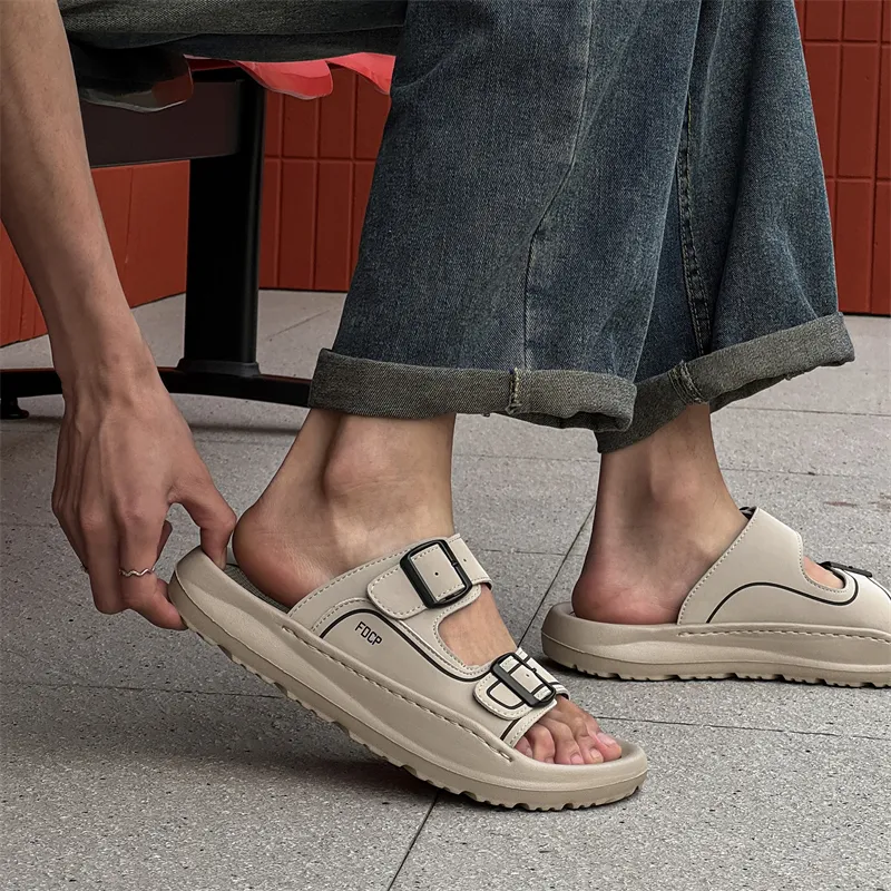 Ignition Slip Resistant Slide Slippers Men's-5