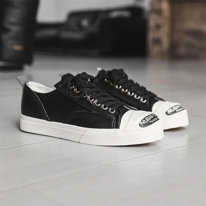 Ignition Wear resistant And Lightweight Low Top Skateboard Shoes Men's Black-2