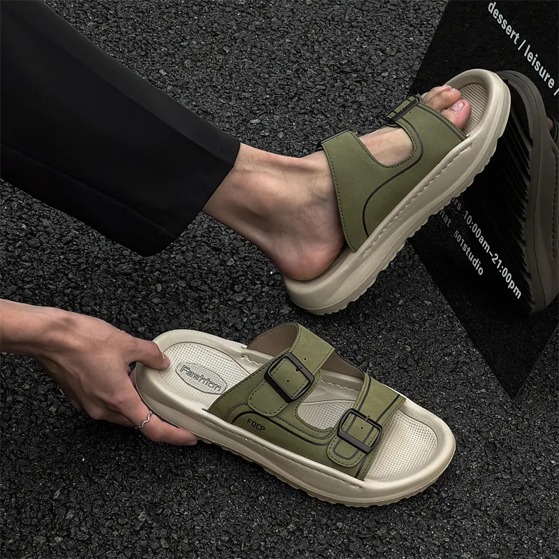 Ignition Slip Resistant Slide Slippers Men's-9