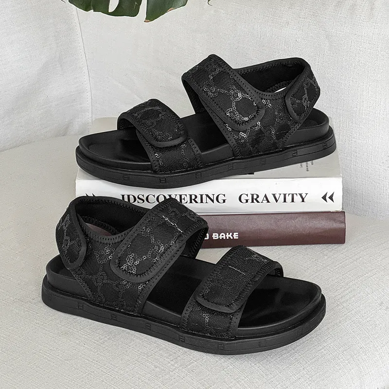 Ignition Beach Sandals Men's Black-6