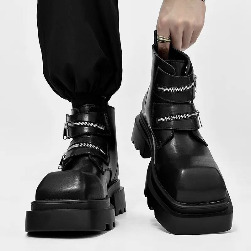 Ignition Ankle Boots Men's Black-6