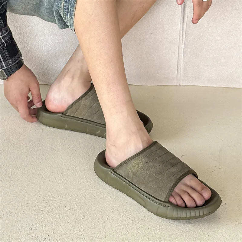 Ignition Slip Resistant Abrasion Resistant Slide Slippers Men's-20
