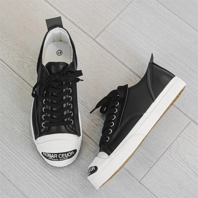 Ignition Wear resistant And Lightweight Low Top Skateboard Shoes Men's Black-5