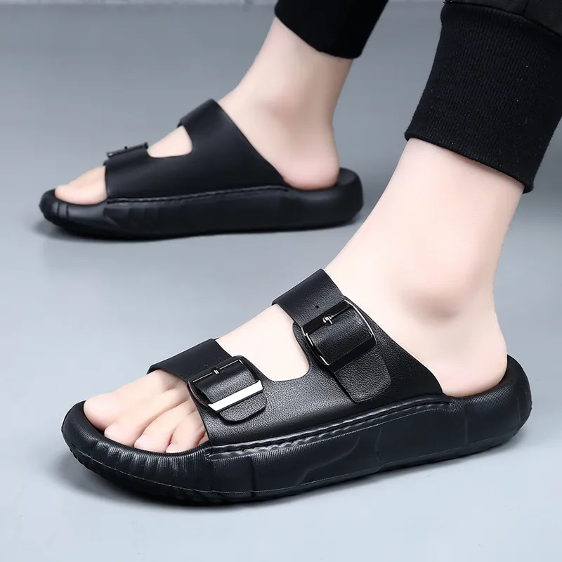 Ignition Stitching Slip Resistant Abrasion Resistant Slide Slippers Men's-8
