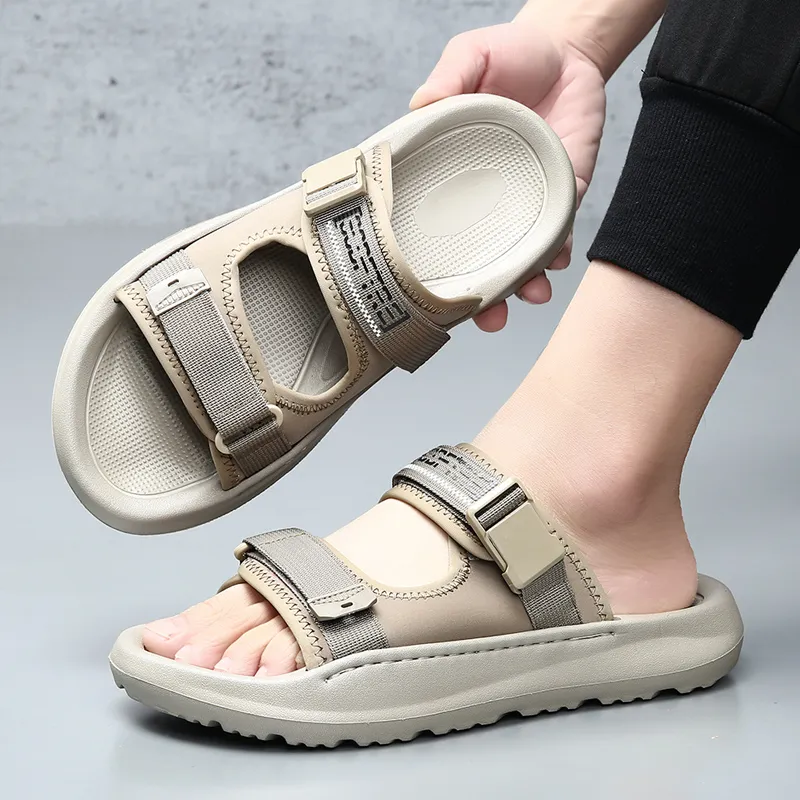 Ignition Slip Resistant Odor Resistant Abrasion Resistant Slide Slippers Men's-2