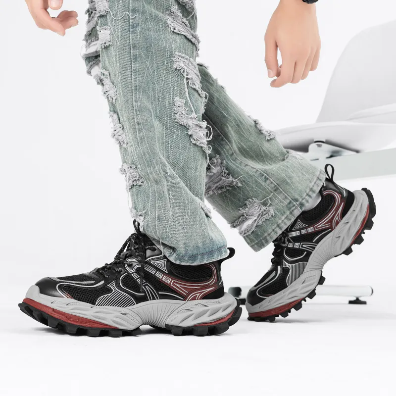 Ignition Anti Slip Wear Resistant Low Top Casual Shoes Men's-8