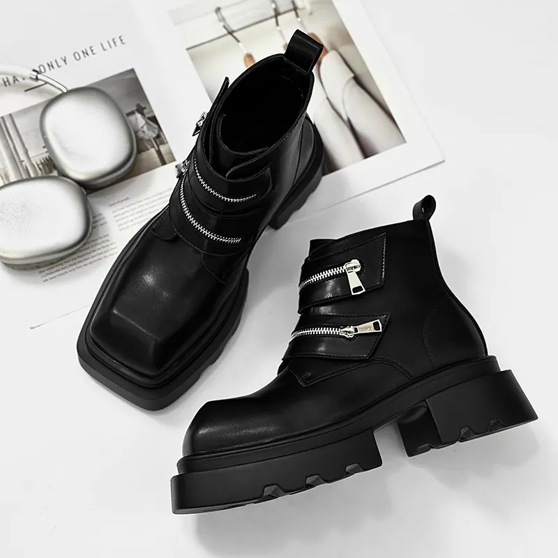 Ignition Ankle Boots Men's Black-8