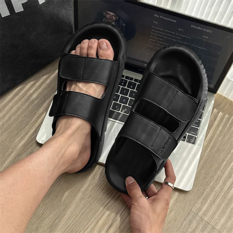 Ignition Stitching Quick Dry Slide Slippers Men's-2
