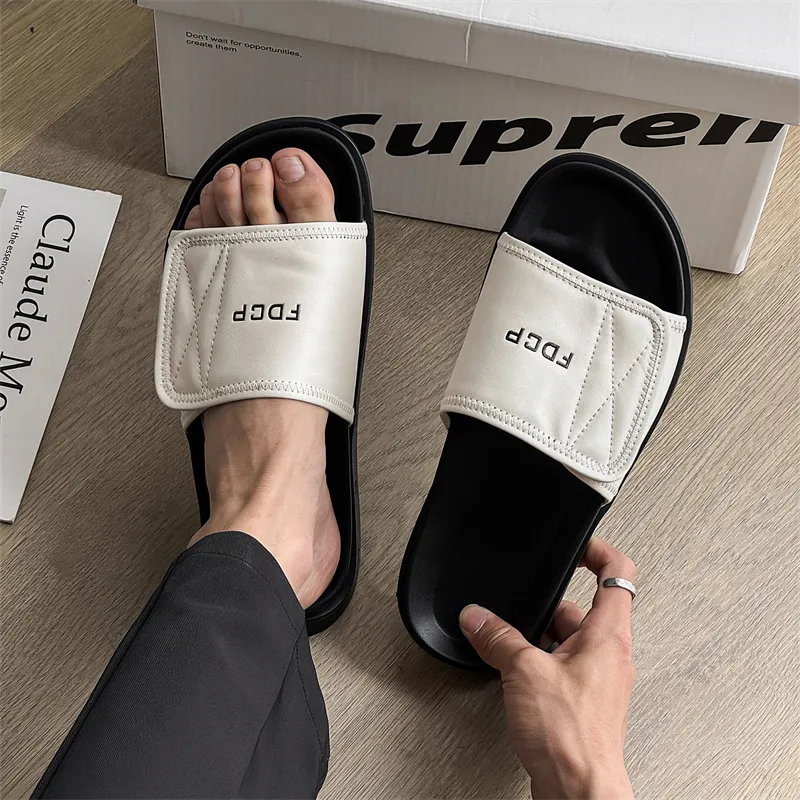 Ignition Slip Resistant Abrasion Resistant Slide Slippers Men's-4