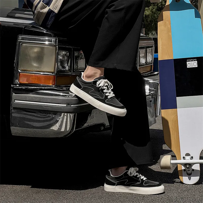 Ignition Lightweight And Breathable Low Top Skateboard Shoes Men's-5